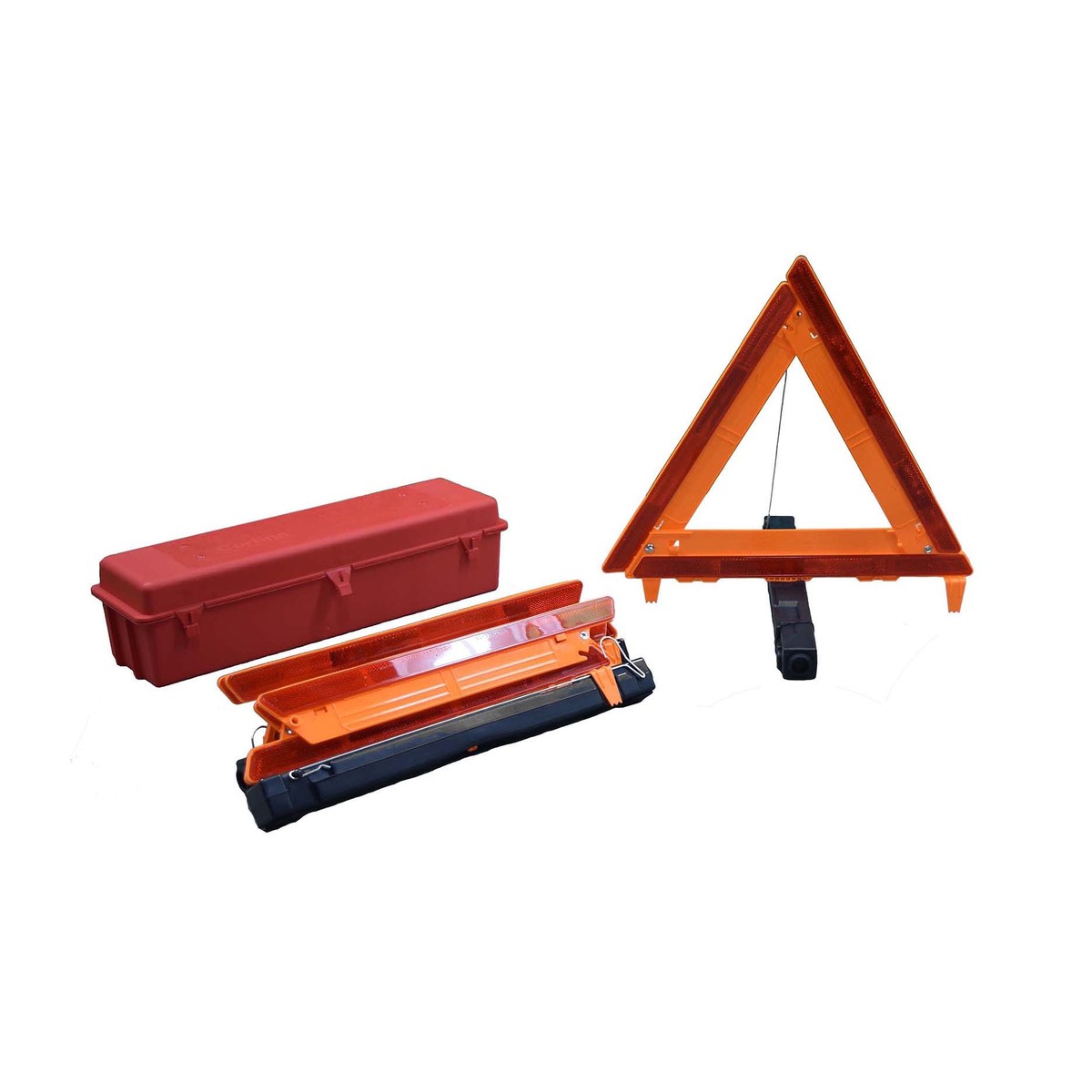 Cortina Safety Products Orange Acrylic/ABS/Polypropelene Warning Triangle