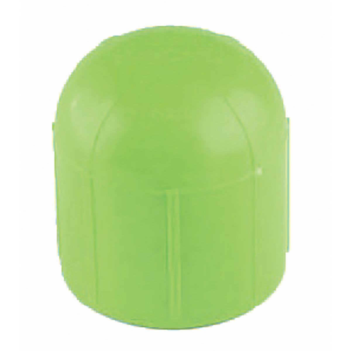 Cortina Safety Products Lime Polyethylene Rebar Cap CTM97-1813 for sale online at autumn supply