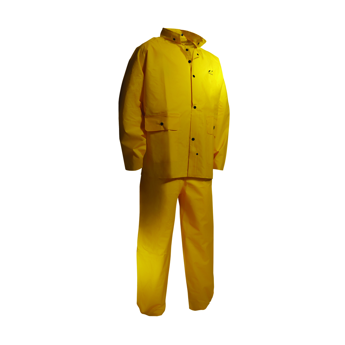 Dunlop® Protective Footwear 3X Yellow Tuftex Nylon/PVC Rain Suit