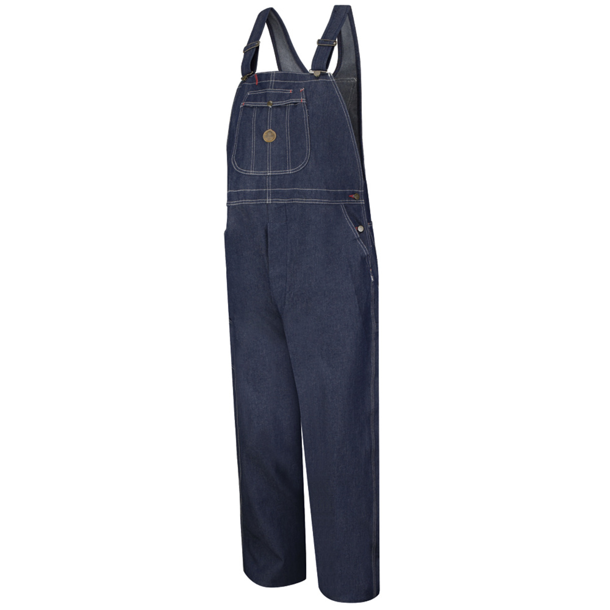 Red Kap 44 X 30 Blue Cotton Overalls With Traditional R30BD10DN4430 for sale online at autumn supply