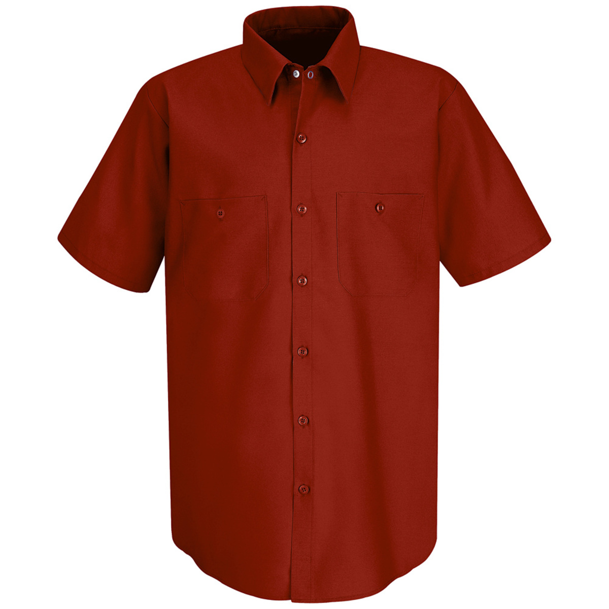 Red Kap® 3X Orange 4.25 Ounce Polyester/Cotton Shirt With Button Closure