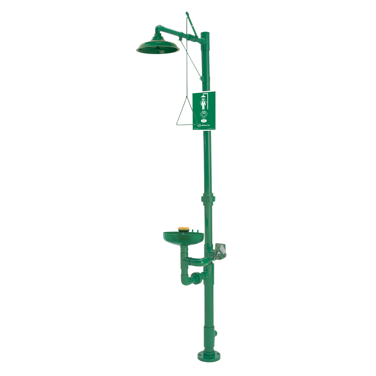 Haws AXION MSR Corrosion Resistant ShowerEye Wash Sta H308336 for sale online at autumn supply