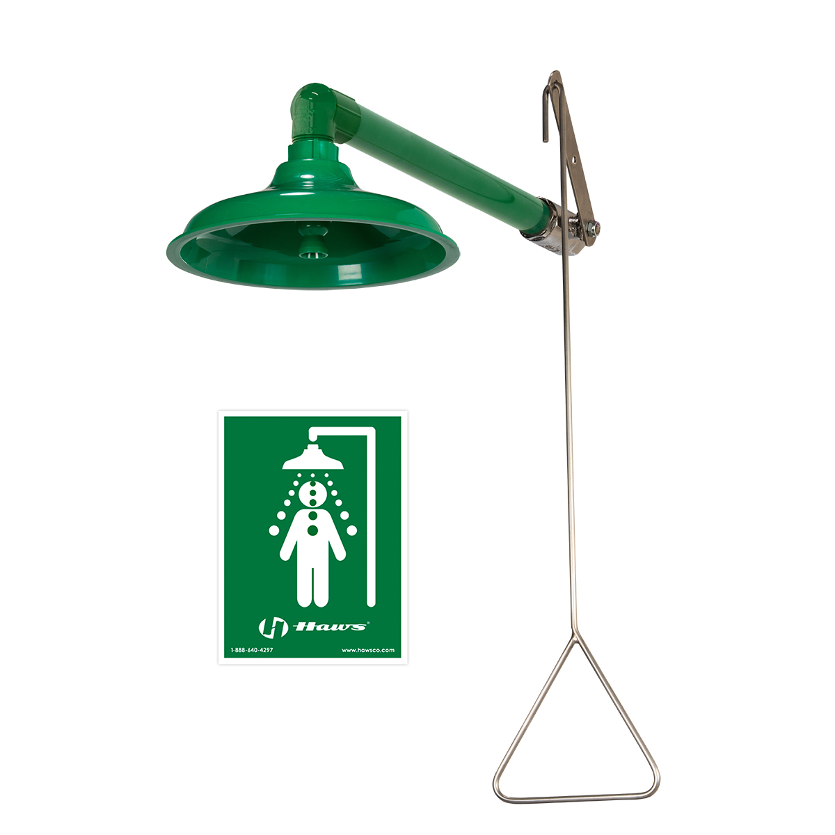Haws AXION MSR Corrosion Resistant Emergency Shower H308130 for sale online at autumn supply