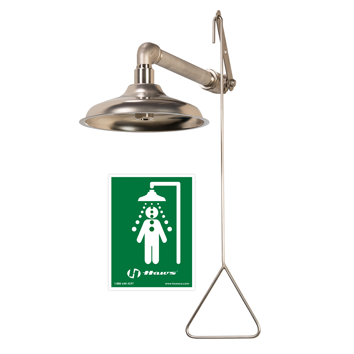 Haws AXION MSR Corrosion Resistant Emergency Shower H308133H for sale online at autumn supply