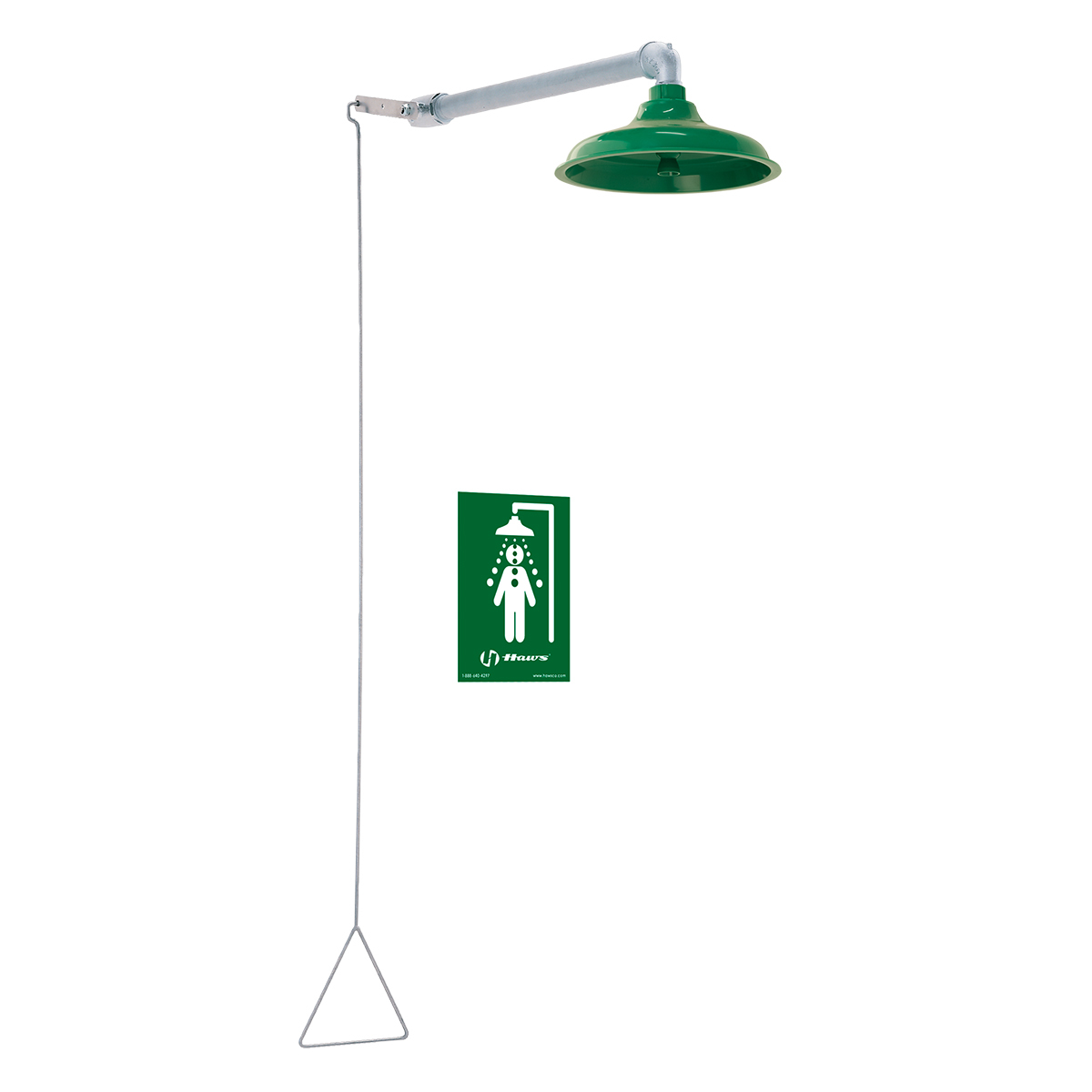 Haws AXION MSR BarrierFree Emergency Shower H308122HWC for sale online at autumn supply