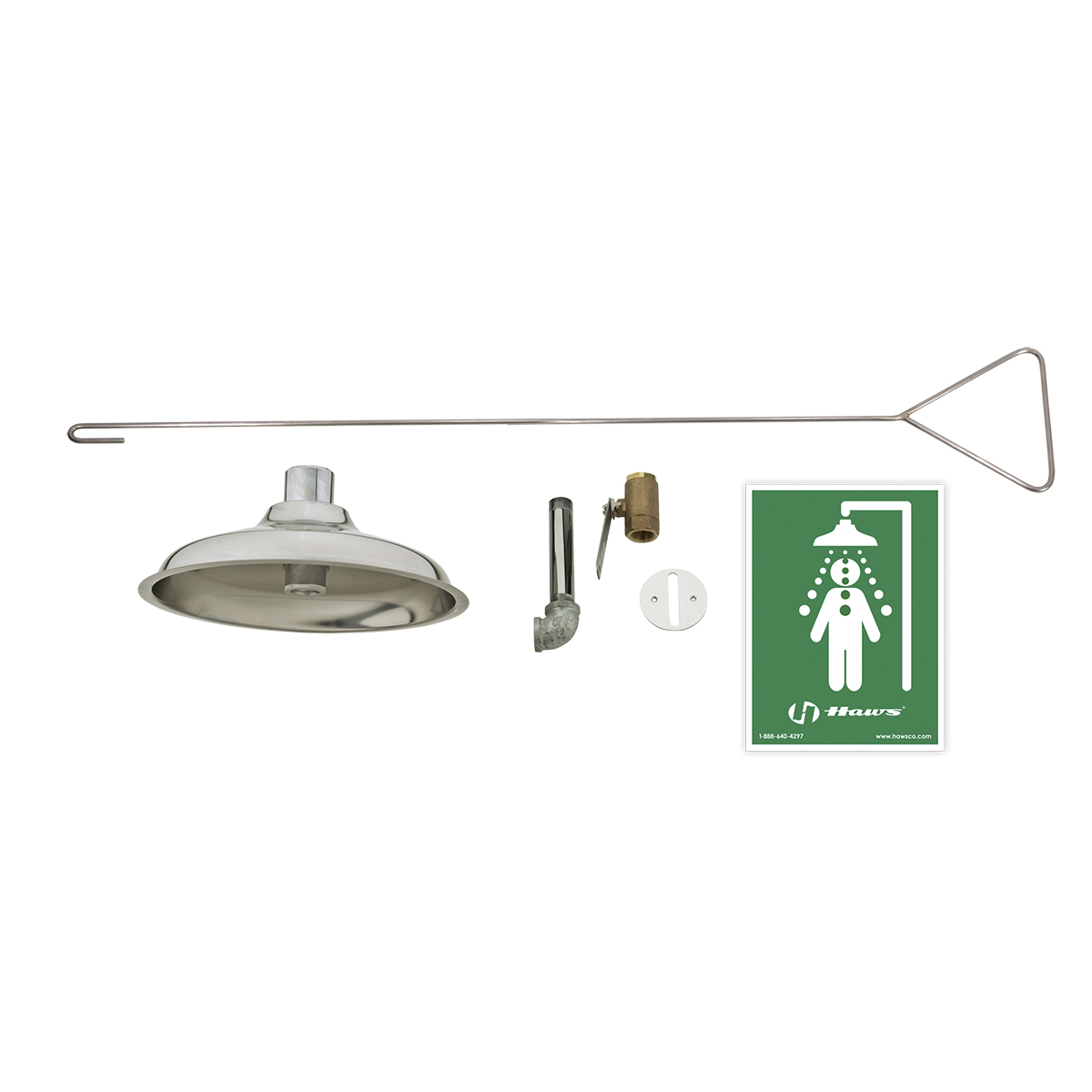 Haws AXION MSR Emergency Shower H308163 for sale online at autumn supply