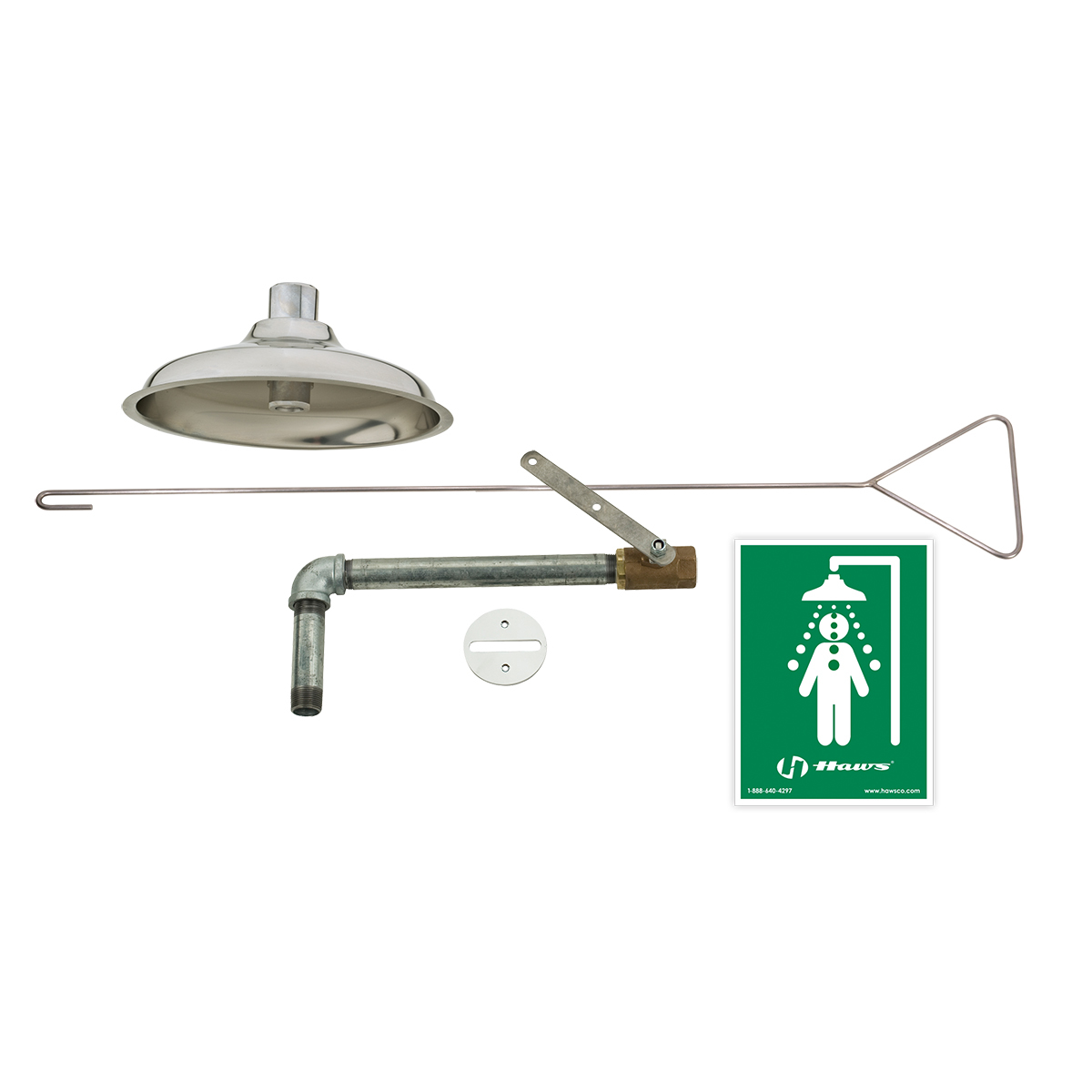 Haws AXION MSR Emergency Shower H308169 for sale online at autumn supply
