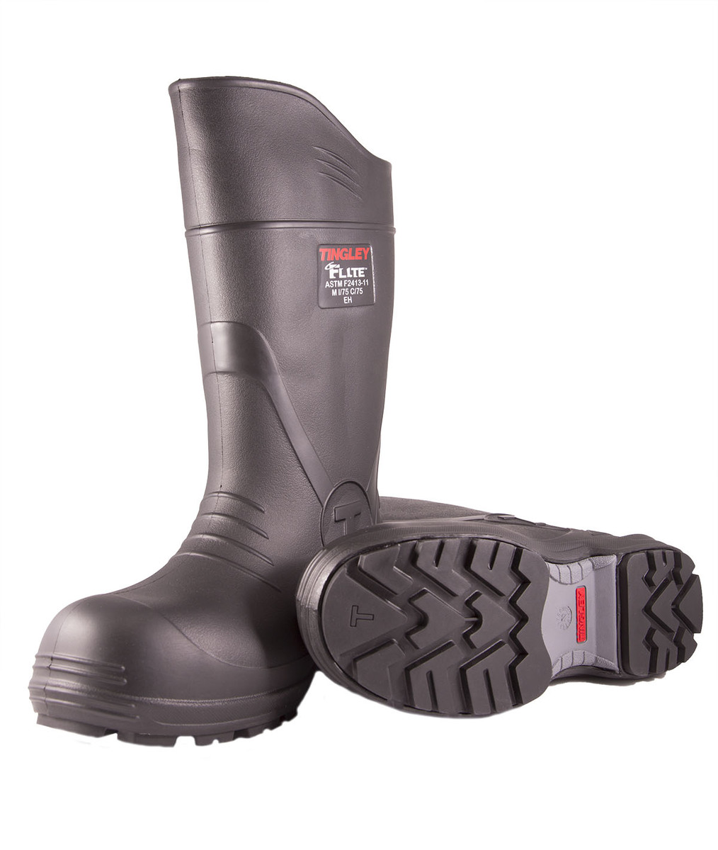 Tingley Size 10 Flite Black 15 Polymer Knee Boots T5227251-10 for sale online at autumn supply