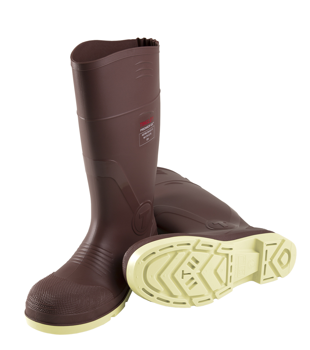 Tingley Size 10 Premier G2 Red 15 PVC Knee Boots T5293255-10 for sale online at autumn supply