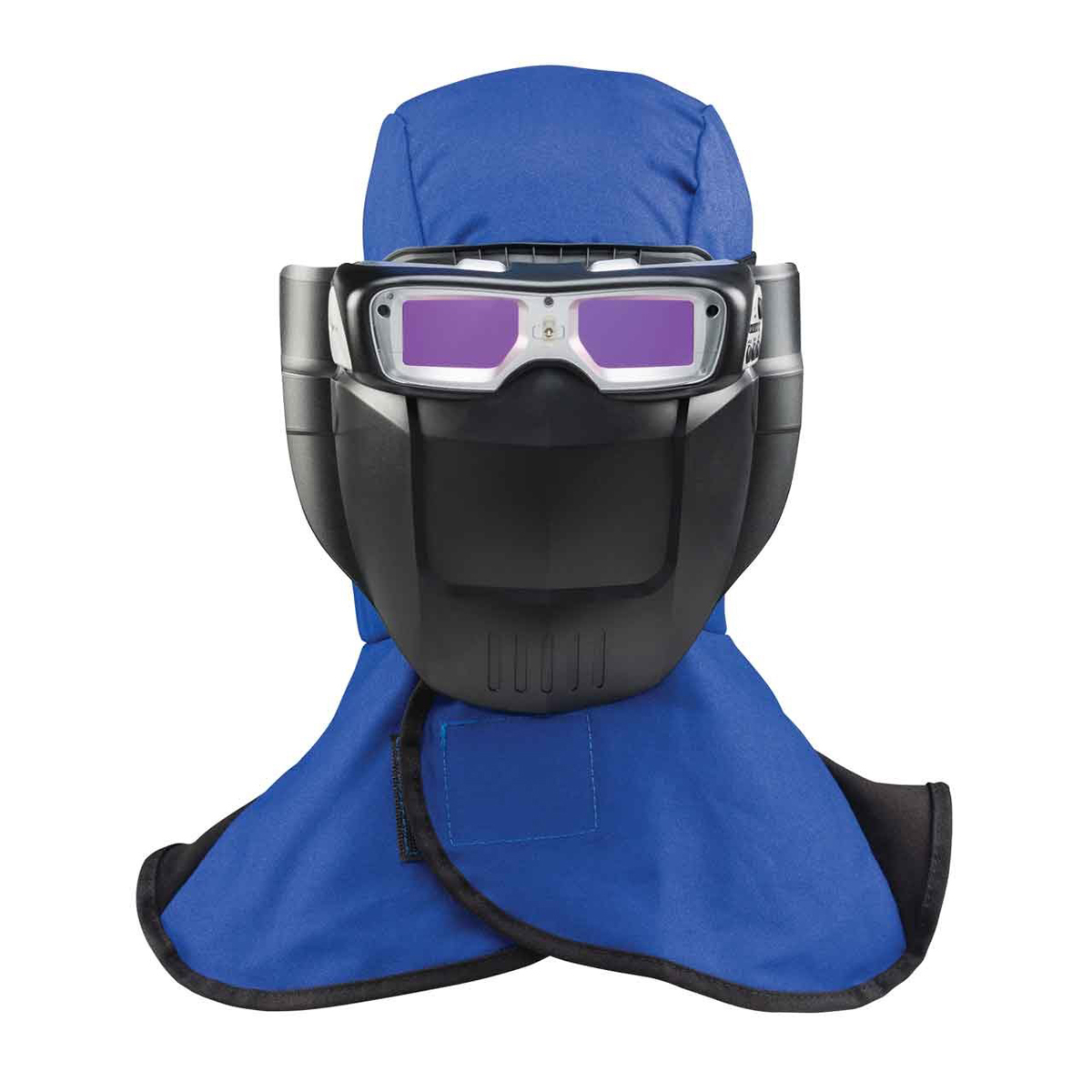 Miller® Weld-Mask™ Black/Blue Welding Helmet With 1.8