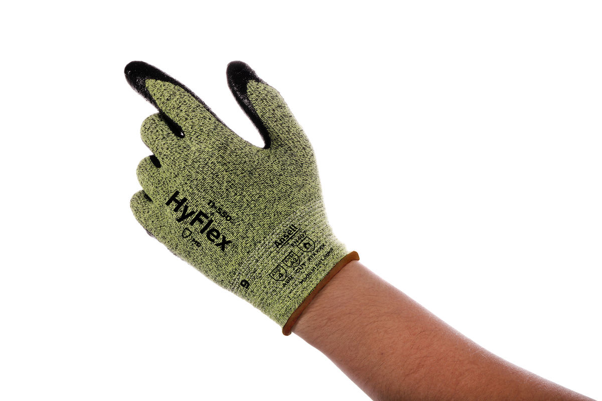 Ansell Size 11 HyFlex® 15 Gauge INTERCEPT™ Technology Cut Resistant Gloves With Nitrile Coating