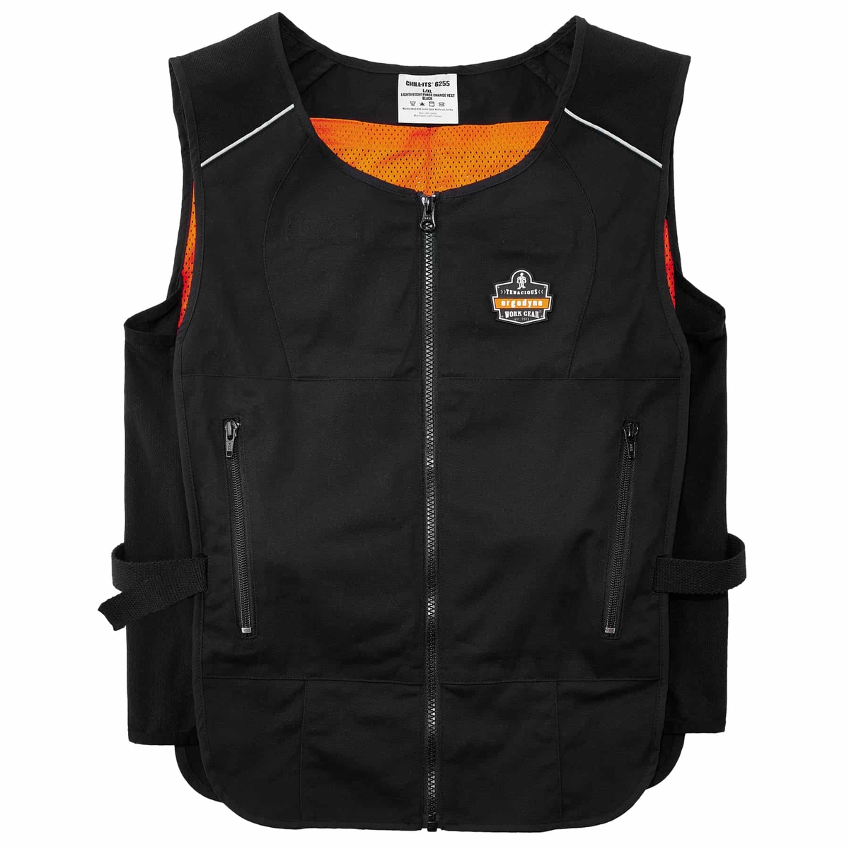 Ergodyne Small - Medium Black Chill-Its® 6260 Phase Change Cooling Vest