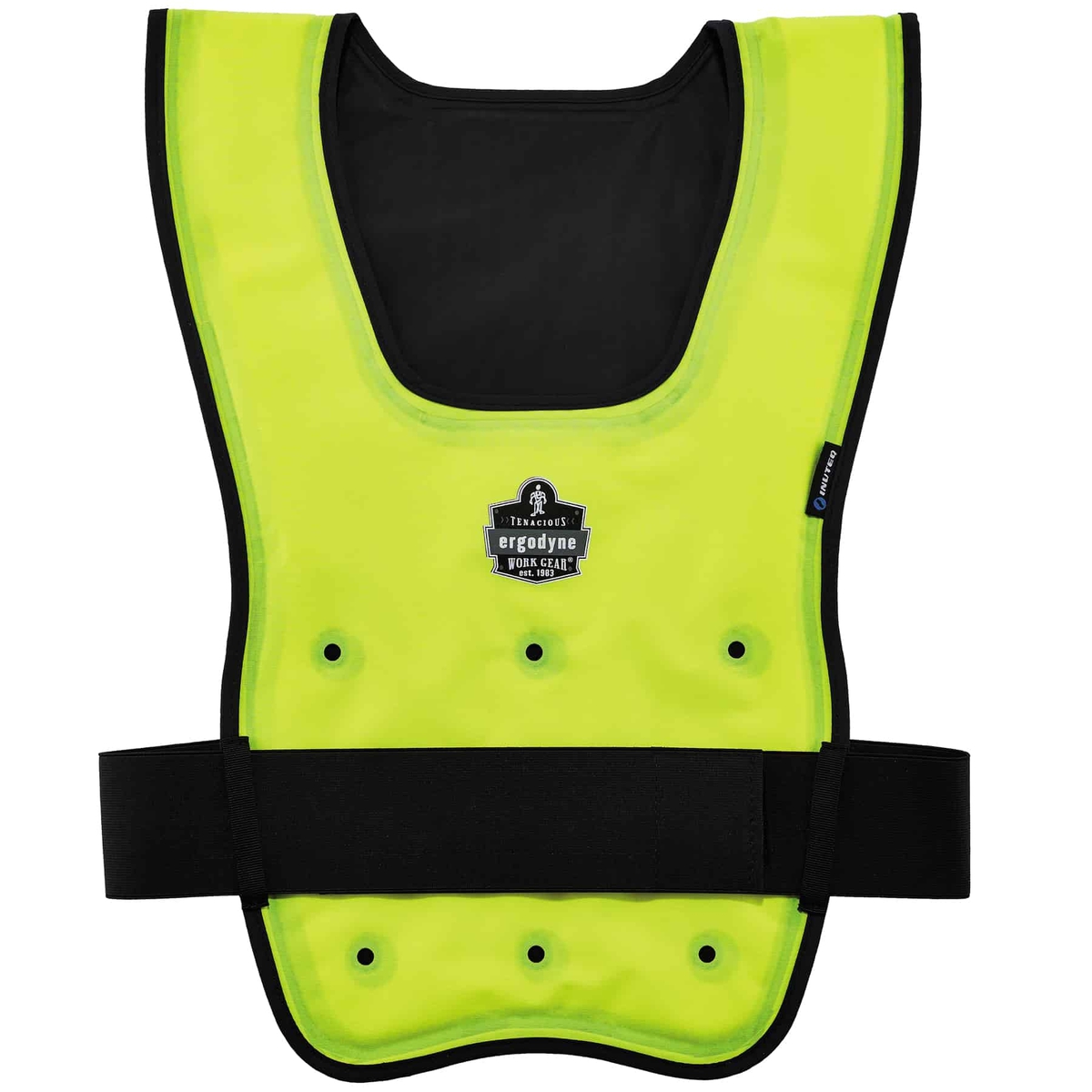 Ergodyne Large - X-Large Lime Chill-Its® 6687 Evaporative Cooling Vest
