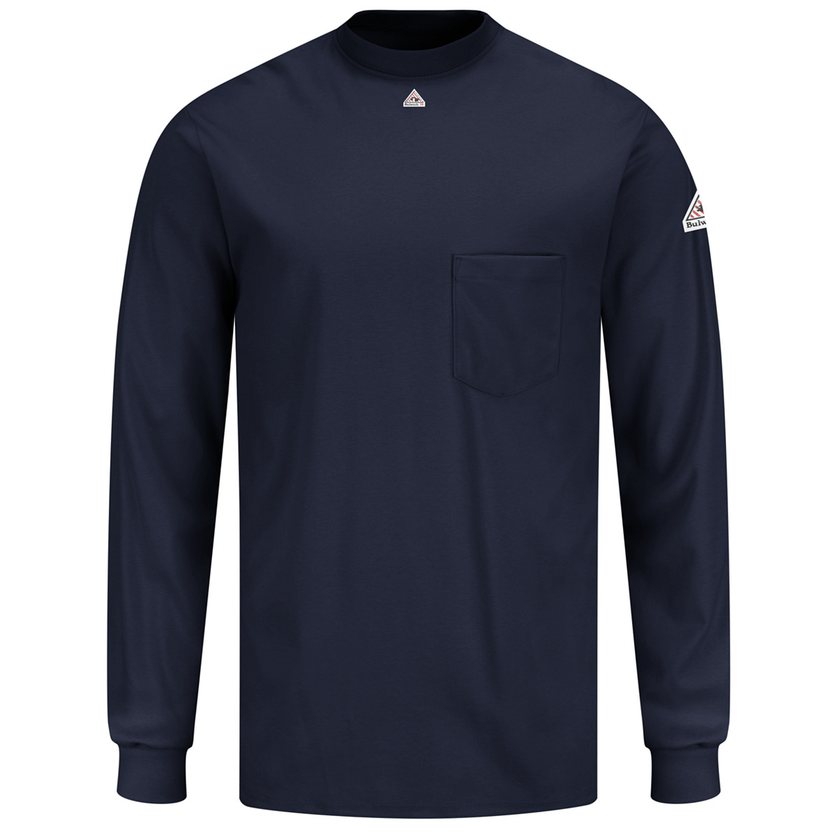 Bulwark® Small| Regular Navy Blue EXCEL FR® Interlock FR Cotton Flame Resistant Shirt