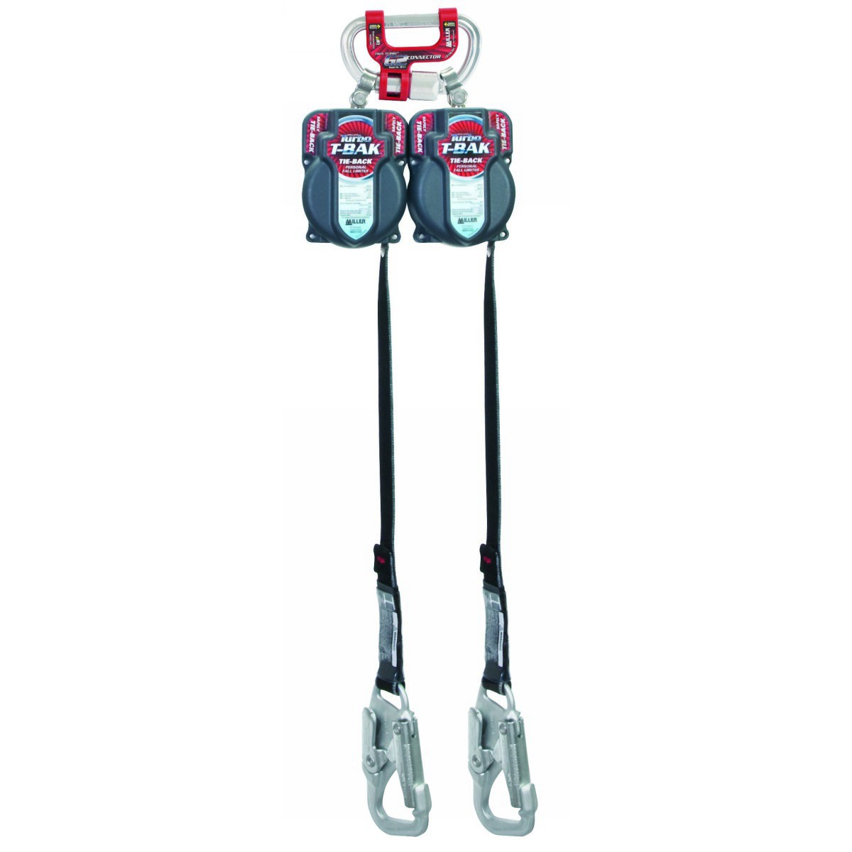 Honeywell 7.5' Miller® Turbo T-BAK™ G2 Connector Fall Protection System/Personal Fall Limiter Honeywell 7.5' Miller® Turbo T-BAK™ G2 Connector Fall Protection System/Personal Fall Limiter
