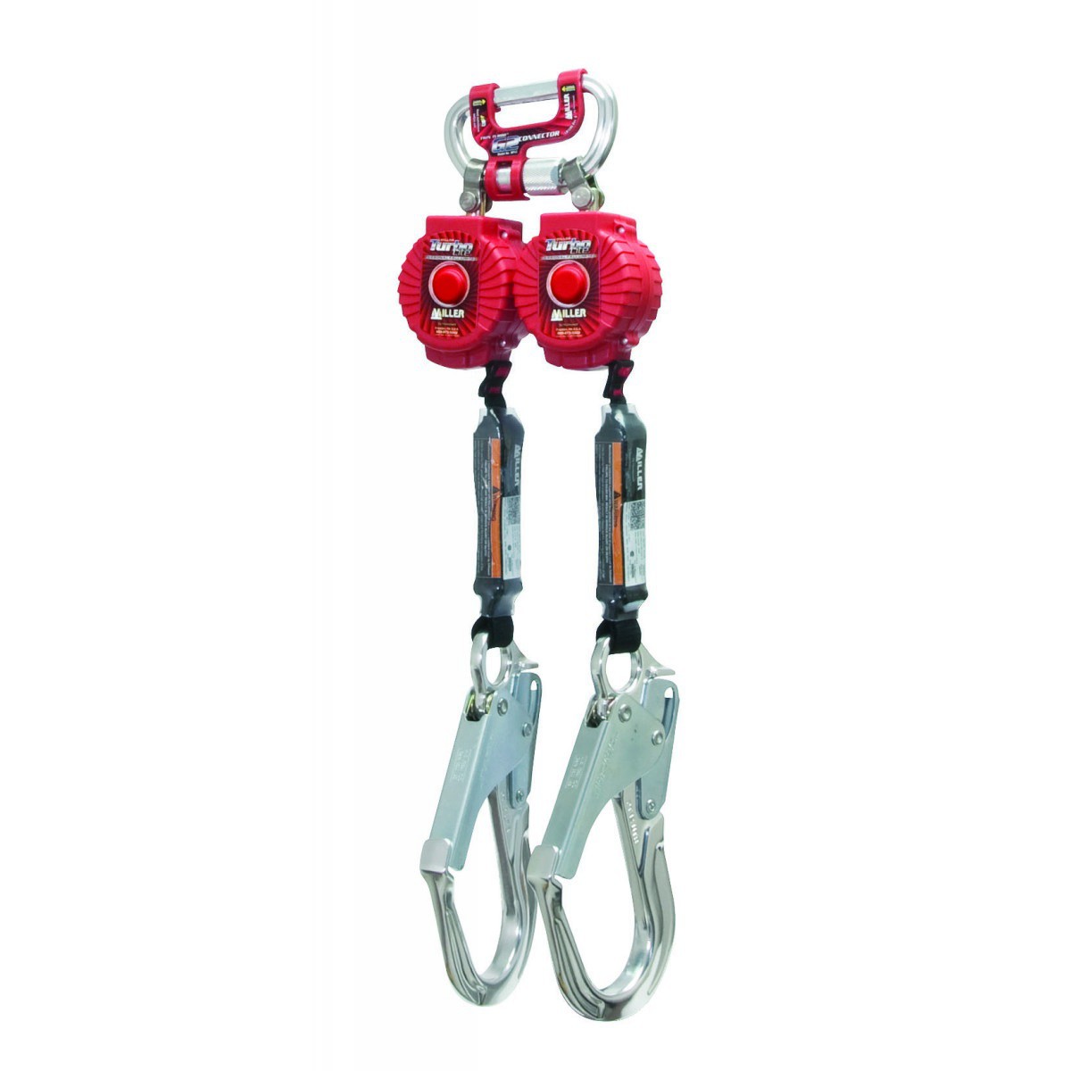 Honeywell 9' Miller® Twin Turbo™ G2 Connector Fall Protection System/Personal Fall Limiter Honeywell 9' Miller® Twin Turbo™ G2 Connector Fall Protection System/Personal Fall Limiter