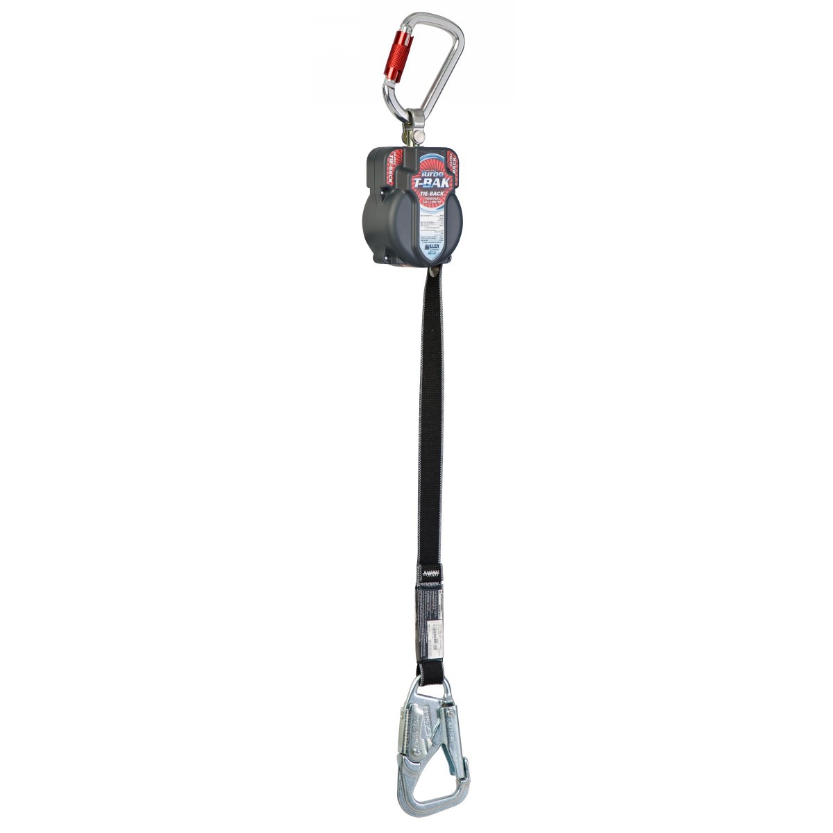 Honeywell 7.5' Miller® Turbo T-BAK™ Tie-Back Personal Fall Limiter Honeywell 7.5' Miller® Turbo T-BAK™ Tie-Back Personal Fall Limiter