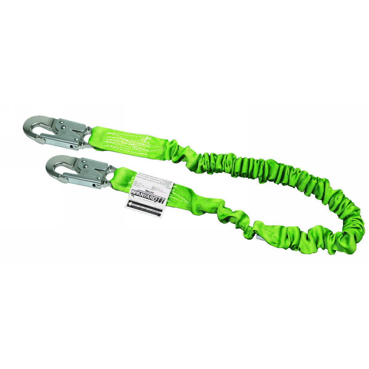 Miller® 4' Manyard® II Shock Absorbing Lanyard Miller® 4' Manyard® II Shock Absorbing Lanyard