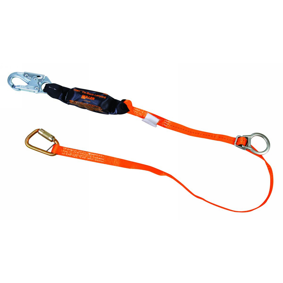 Honeywell Miller® Titan™ II 6' Hi-Viz Tie-Back Shock Absorbing Lanyard