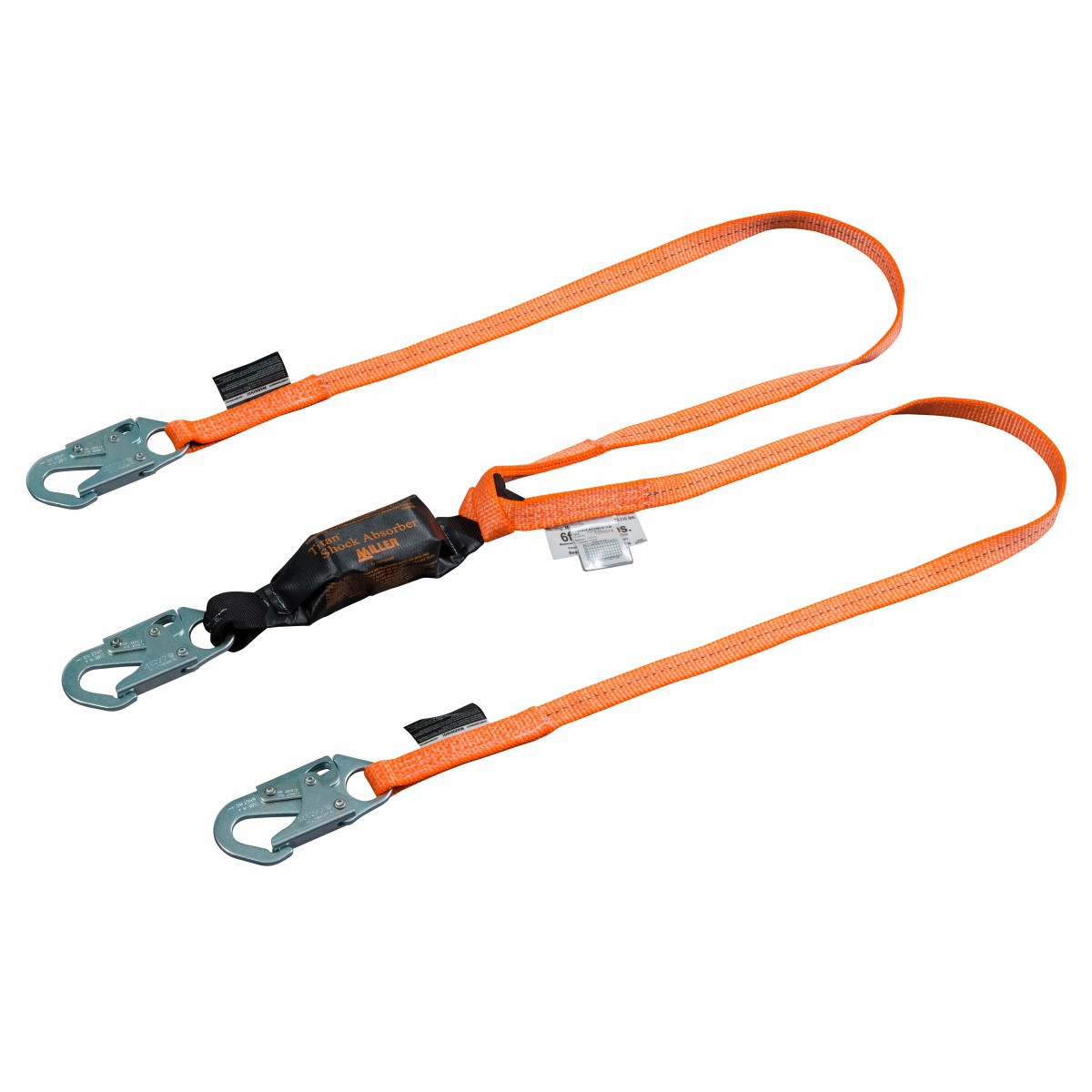 Honeywell Miller® Titan™ II 6' Hi-Viz Pack-Type Shock Absorbing Lanyard