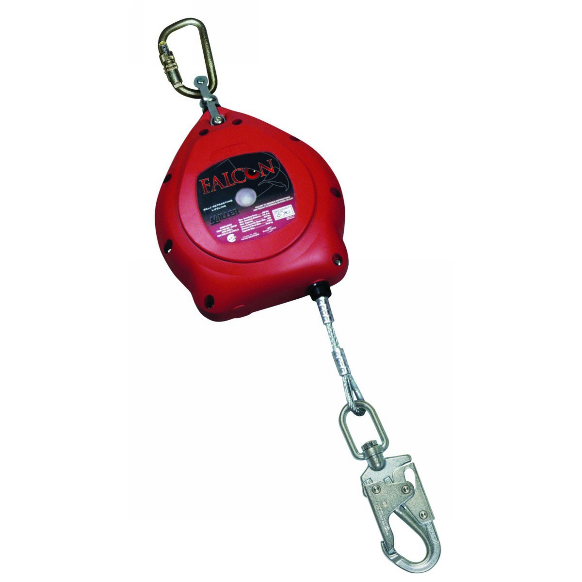 Honeywell Miller® Falcon™ 20' Stainless Steel Self-Retracting Lifeline Honeywell Miller® Falcon™ 20' Stainless Steel Self-Retracting Lifeline