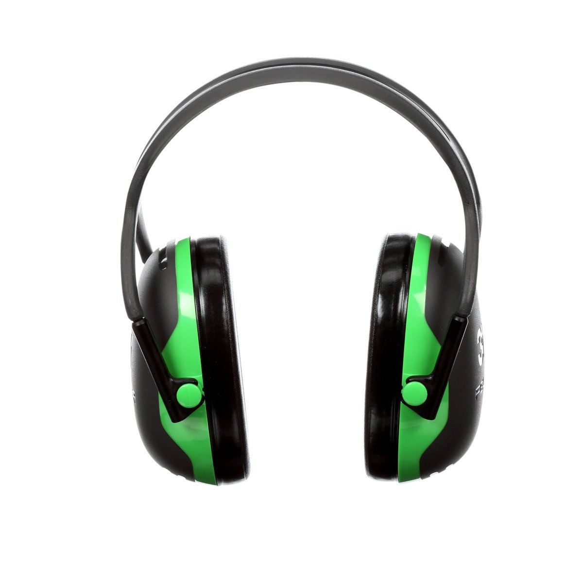 3M™ Peltor™ X1A Black And Green Over-The-Head Earmuffs