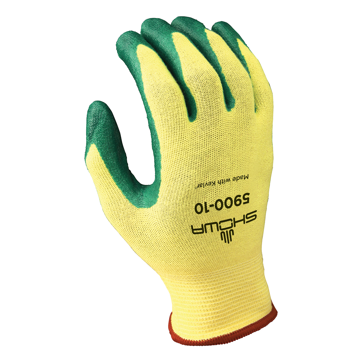 SHOWA® Size 8 5900 15 Gauge DuPont™ Kevlar® And LYCRA® Cut Resistant Gloves With Nitrile Coating SHOWA® Size 8 5900 15 Gauge DuPont™ Kevlar® And LYCRA® Cut Resistant Gloves With Nitrile Coating