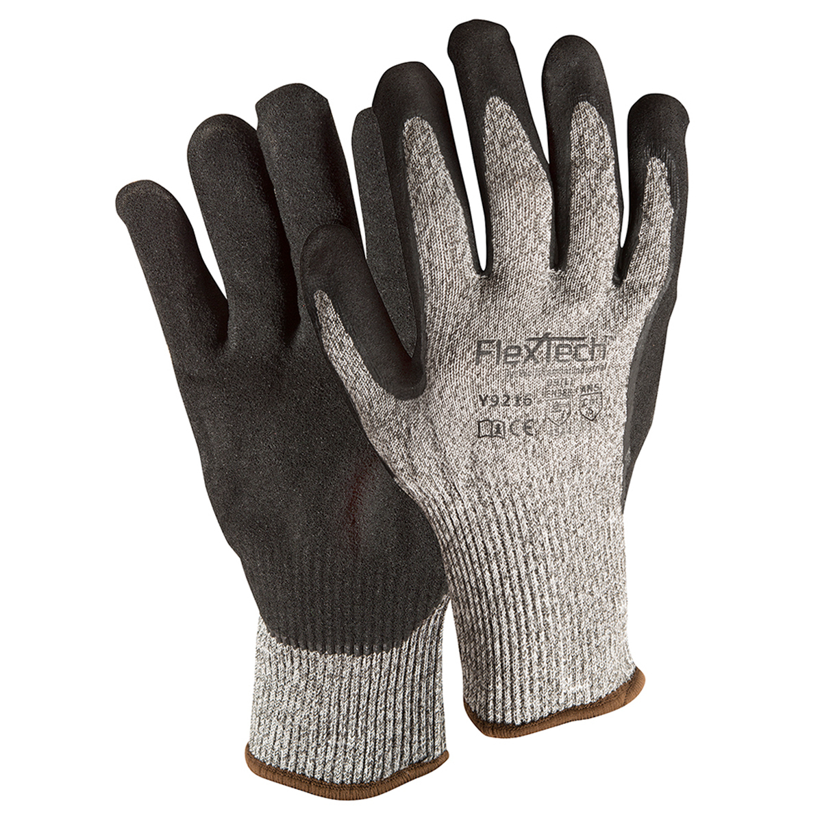 Wells Lamont Medium FlexTech™ 13 Gauge Stainless Steel And Fiber Cut Resistant Gloves With Nitrile Coated Palm And Fingertips