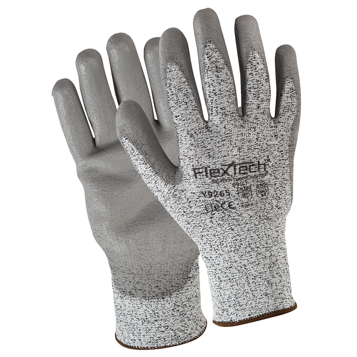 Wells Lamont Large FlexTech™ 13 Gauge High Performance Polyethylene And Polyurethane Cut Resistant Gloves With Polyurethane Coat