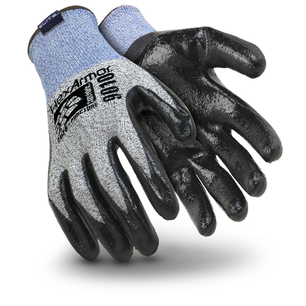 HexArmor® Large 9000 Series™ 13 Gauge SuperFabric®, High Performance Polyethylene And Fiberglass Cut Resistant Gloves With Flat