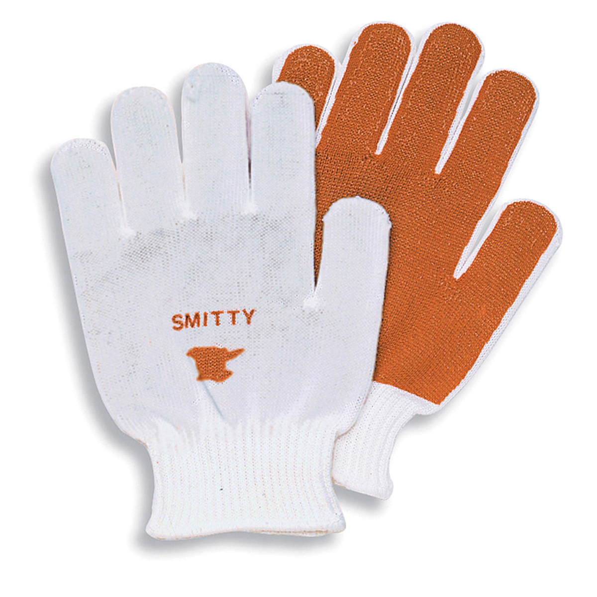 Honeywell Small Smitty® 81/1162 Light Weight Brown And White Nitrile Palm Coated Work Gloves With Natural Cotton And Polyester L