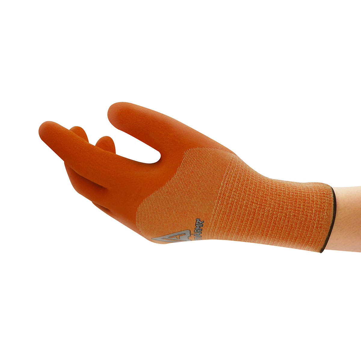 Ansell Size 9 ActivArmr® 15 Gauge Nylon, Polyester, Spandex And DuPont™ Kevlar® Cut Resistant Gloves With Neoprene/Nitrile Three