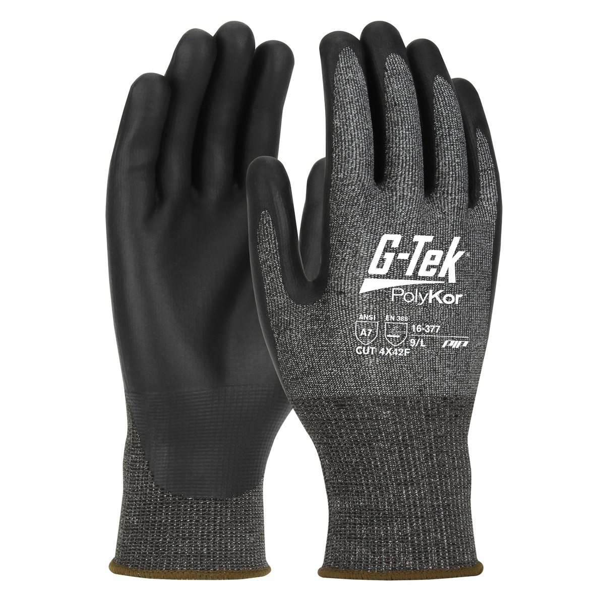 PIP® Large G-Tek® PolyKor® X7™ 18 Gauge PolyKor® Cut Resistant Gloves With NeoFoam® Coating