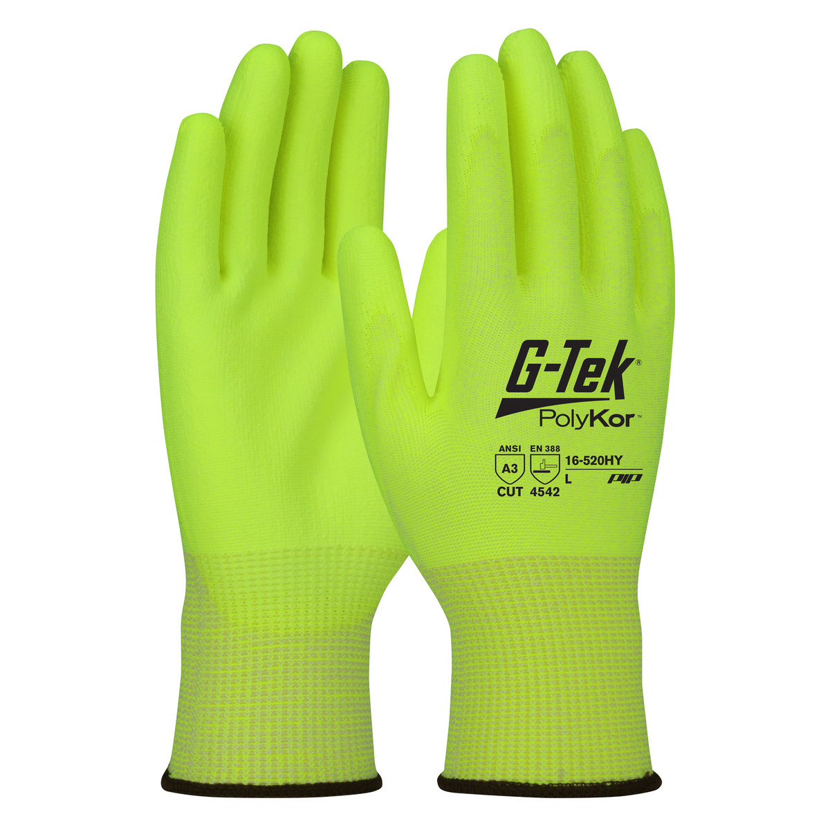 PIP GTek PolyKor 13 Gauge PolyKor Cut Resistant Glove PIP16-520HY/M for sale online at autumn supply