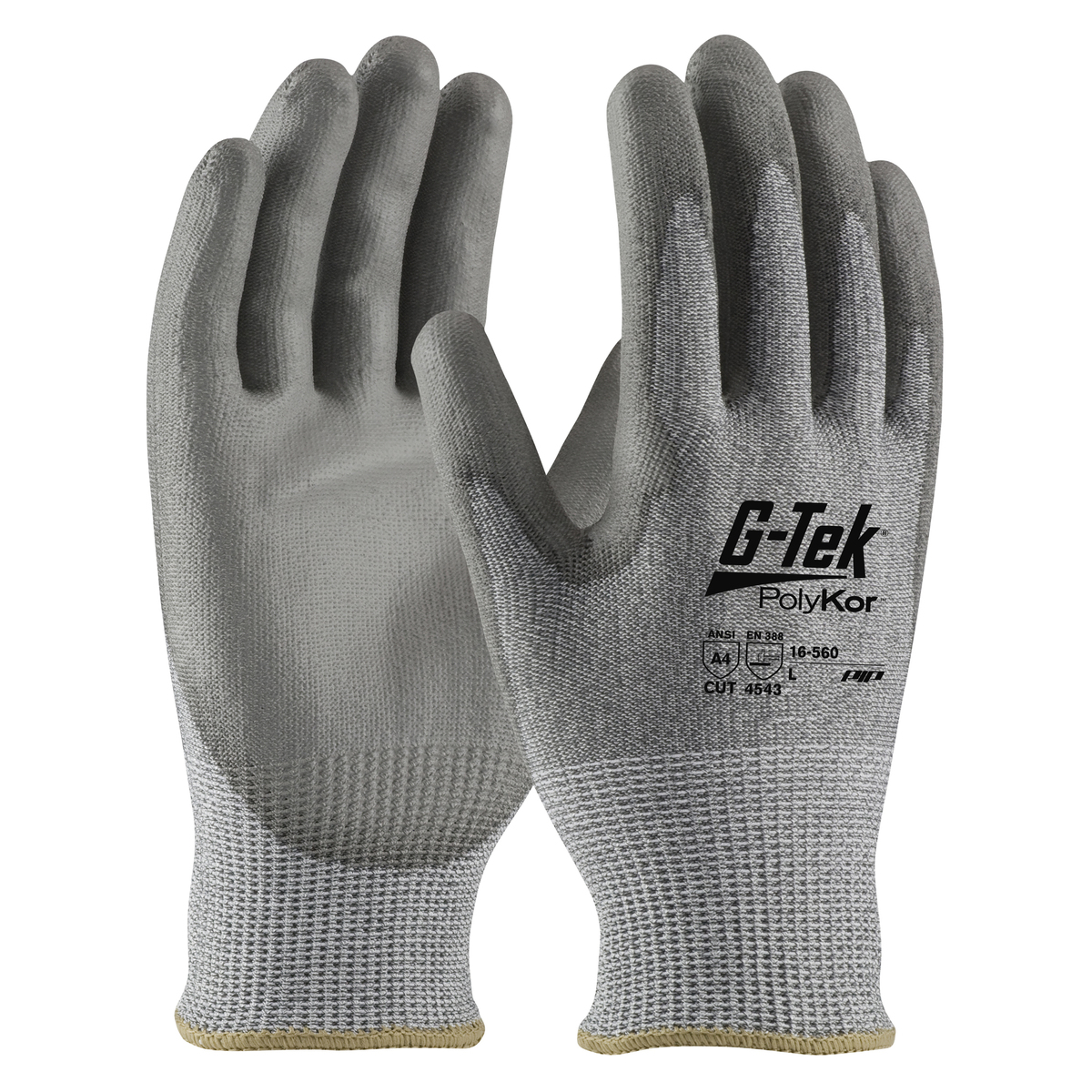 PIP® 2X G-Tek® PolyKor® 13 Gauge PolyKor® Cut Resistant Gloves With Polyurethane Coating