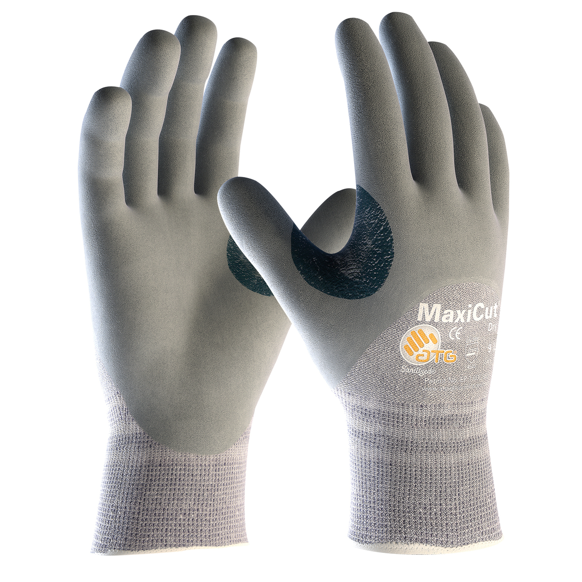 PIP® 2X MaxiCut® Dry 13 Gauge Dyneema® And Glass And LYCRA® And Nylon Cut Resistant Gloves With Micro-Foam Nitrile Coating