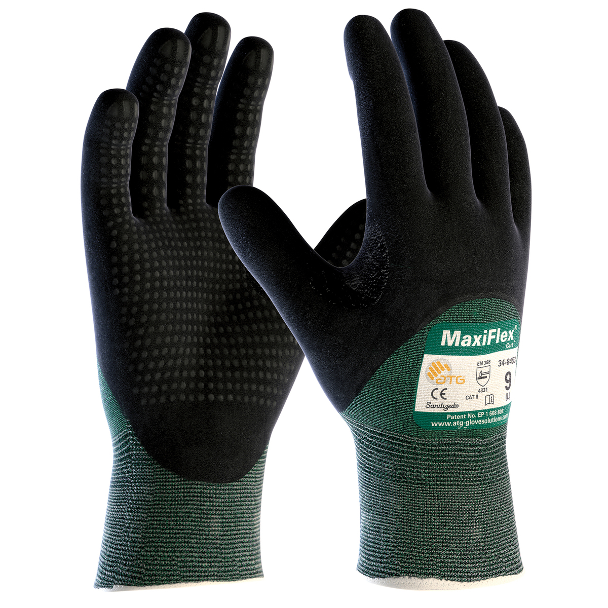 PIP® 2X MaxiFlex® Cut™ 15 Gauge Engineered Yarn Cut Resistant Gloves With Micro-Foam Nitrile Coating