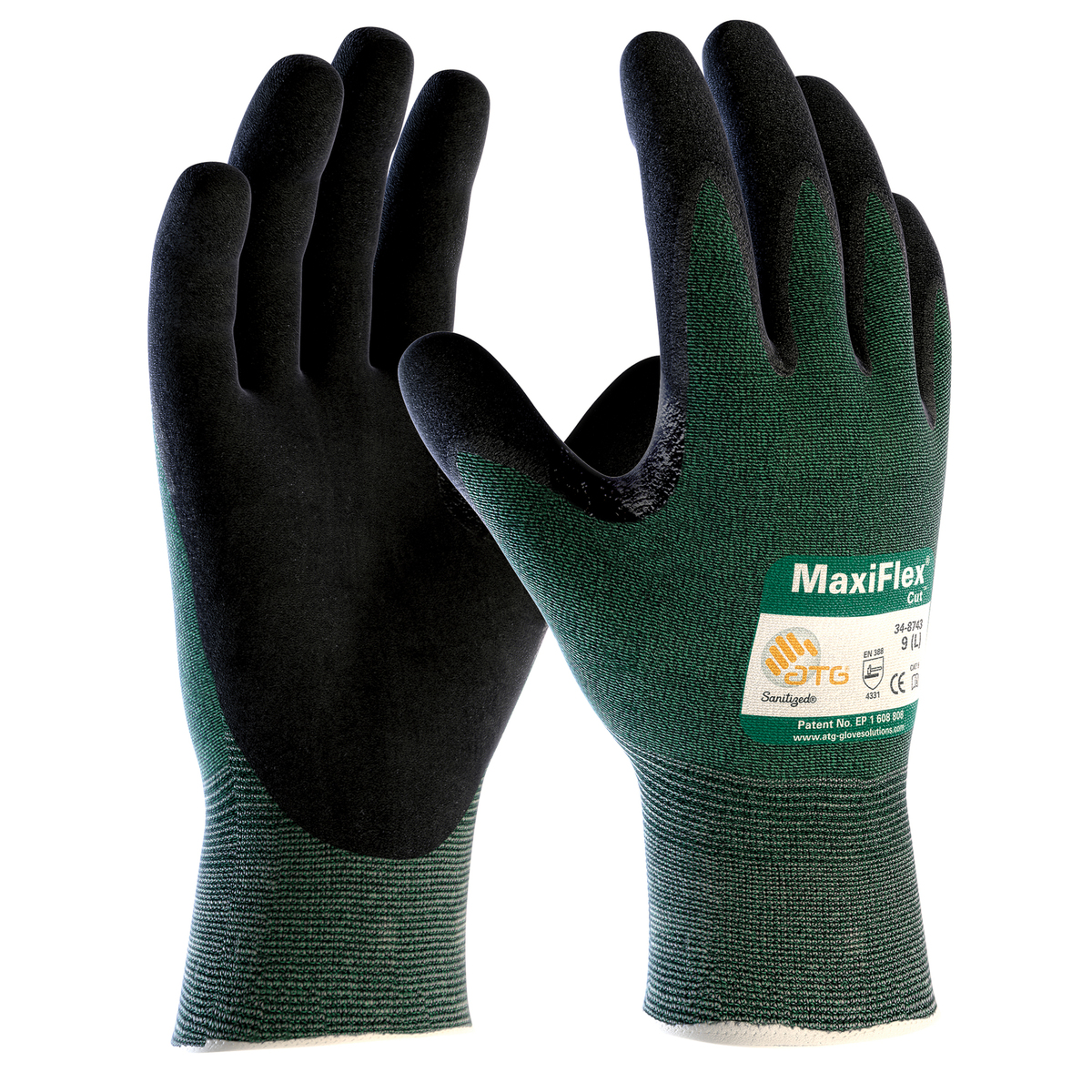 PIP® 3X MaxiFlex® Cut™ 15 Gauge Engineered Yarn Cut Resistant Gloves With Nitrile Coating