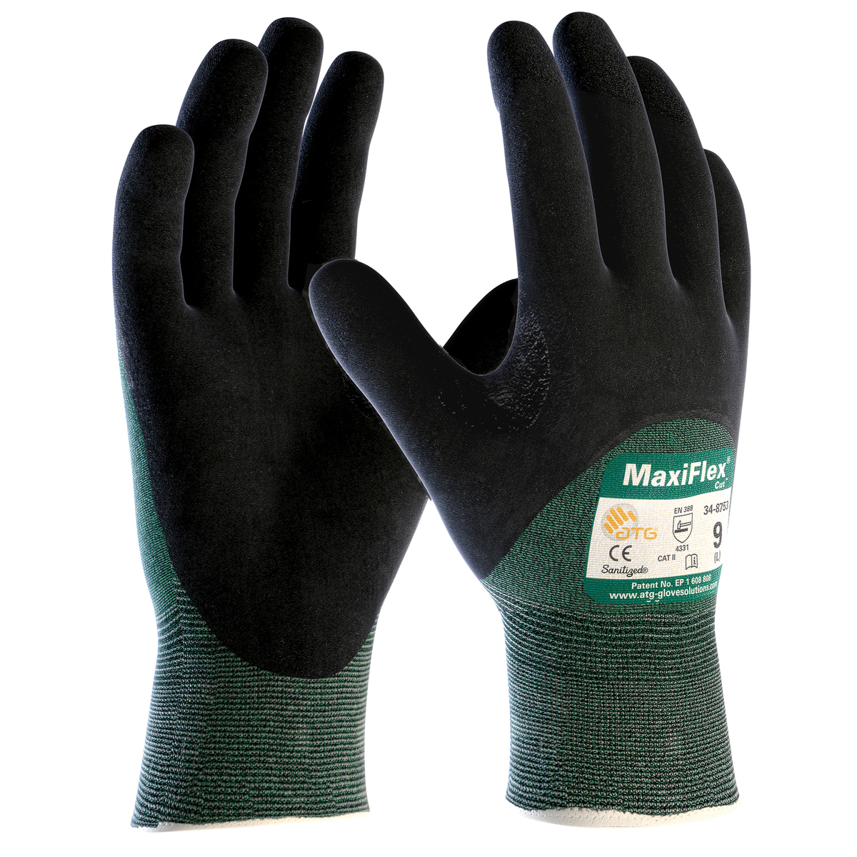 PIP® 2X MaxiFlex® Cut™ 15 Gauge Engineered Yarn Cut Resistant Gloves With Nitrile Coating