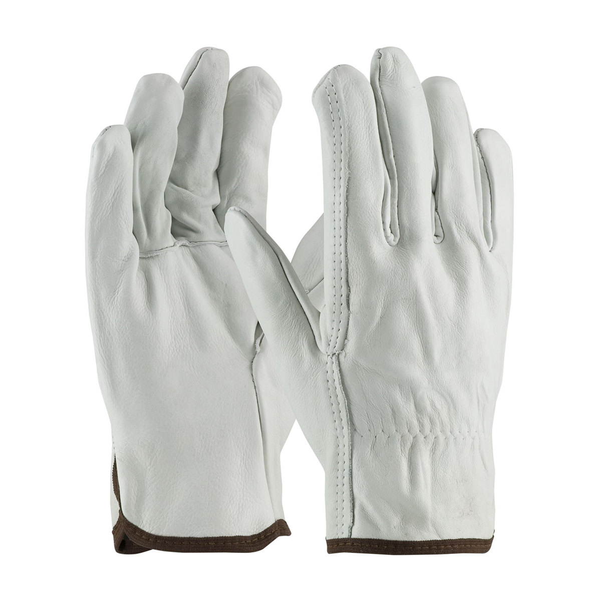 PIP® X-Large Natural Top Grain Cowhide Unlined Drivers Gloves