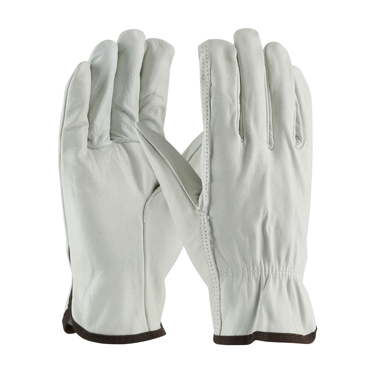 PIP® Natural Top Grain Cowhide Unlined Drivers Gloves