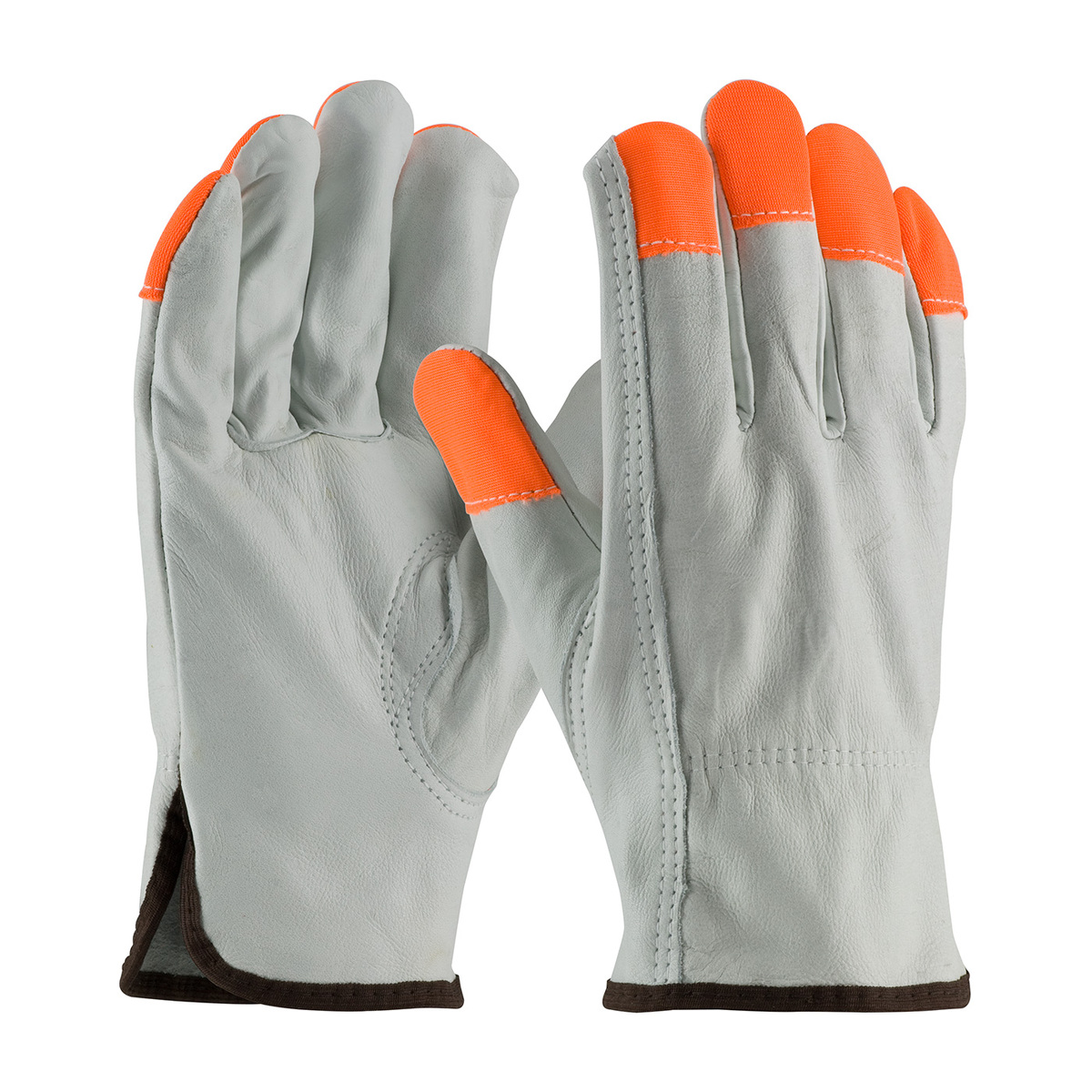 PIP® X-Large Natural Top Grain Cowhide Unlined Drivers Gloves