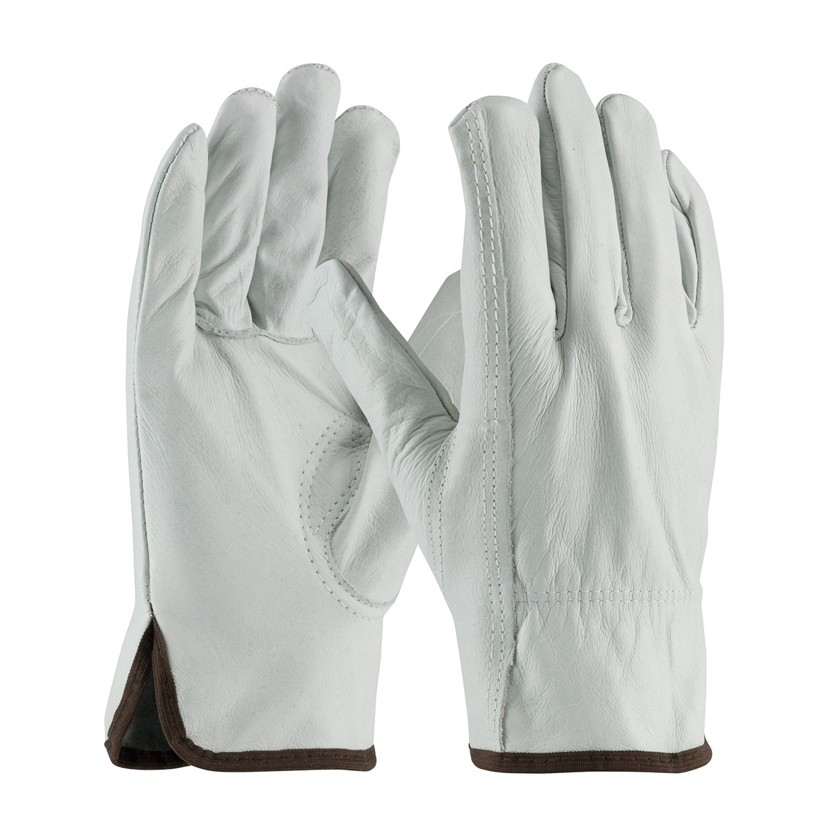 PIP Medium Natural Top Grain Cowhide Unlined Drivers PIP68-165/M for sale online at autumn supply