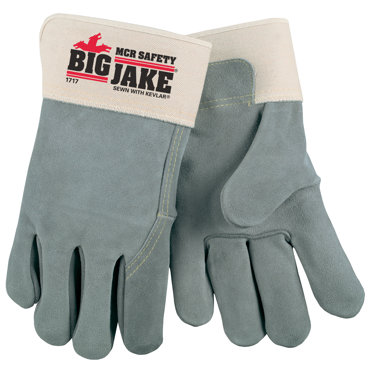 MCR Safety XLarge Natural Premium Side Split Leather MEG1717 for sale online at autumn supply