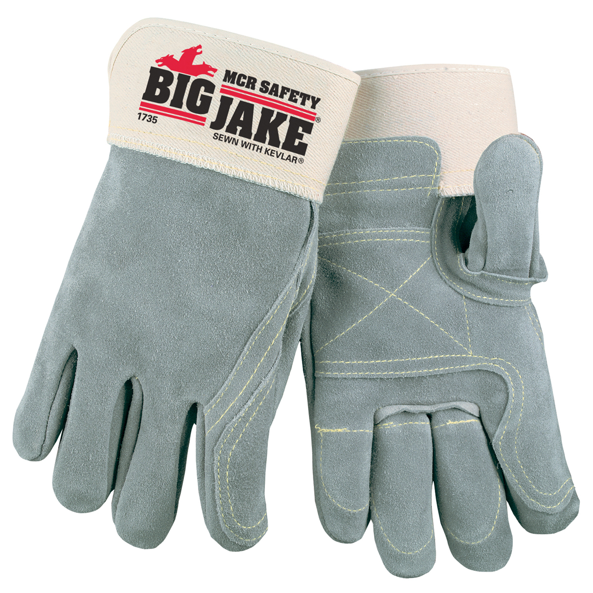 MCR Safety Large Natural Select Side Split Cowhide Do MEG1735L for sale online at autumn supply