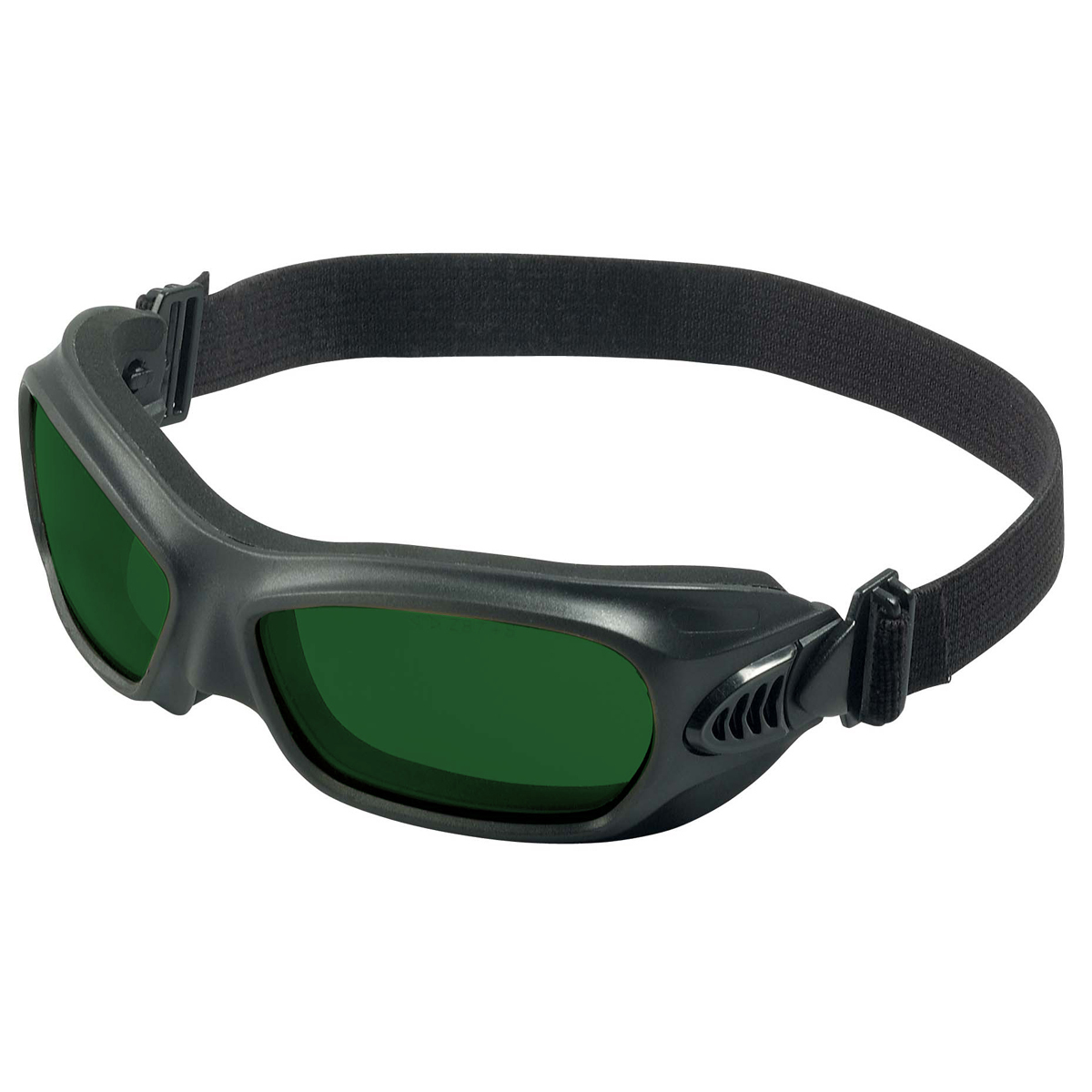 Kimberly-Clark Professional* KleenGuard™ Wildcat* Welding Goggles With Black Flexible Wraparound Frame And IRUV Shade 3 Anti-Fog