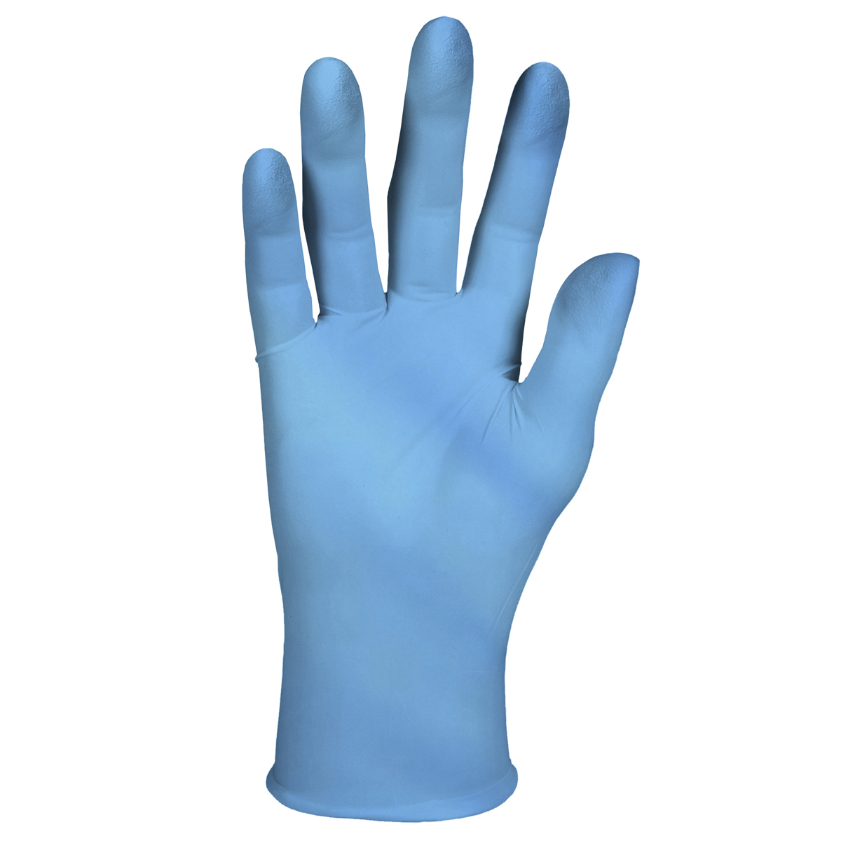 PIXNOR Disposable Rubber Gloves and Finger Cots Waterproof Work Gloves Blue Gloves for Lab Jewelry
