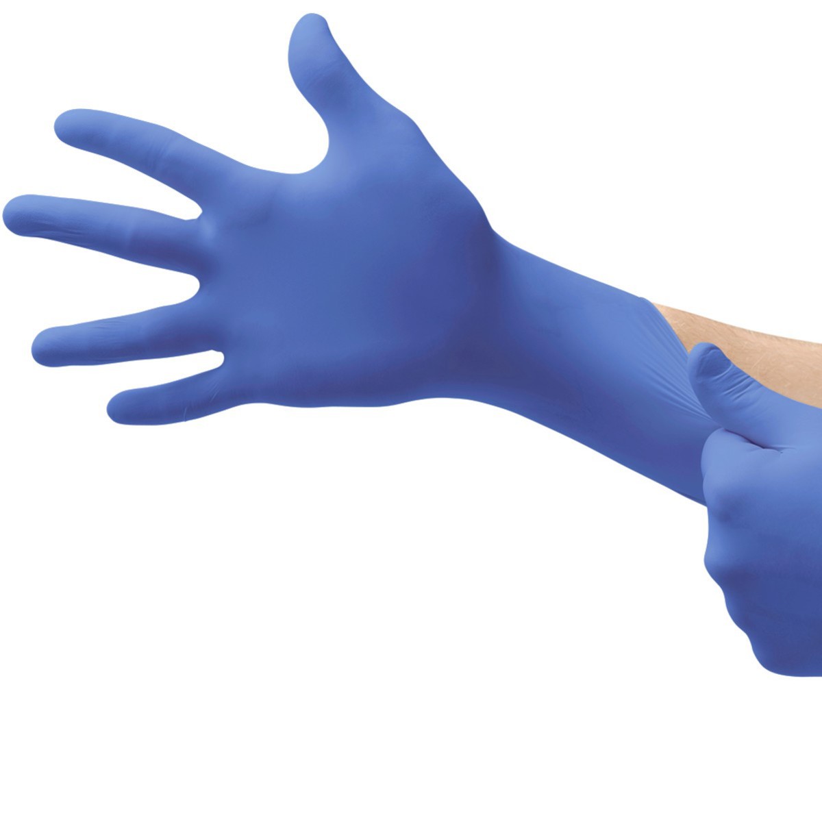 Ansell Medium Cobalt Microflex® Cobalt® N19 4.3 mil Nitrile Disposable Gloves (Availability restrictions apply.)