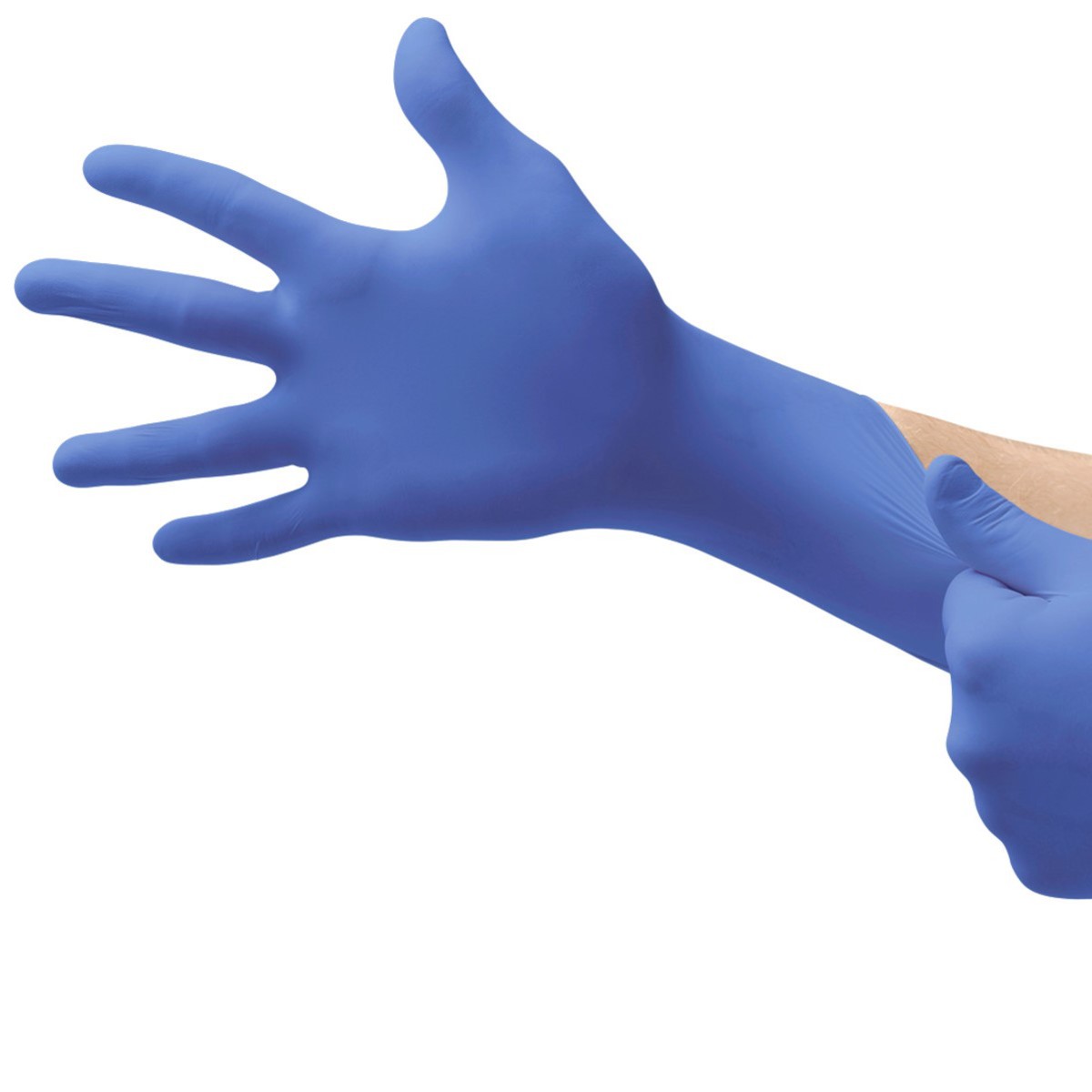 Ansell Large Cobalt Microflex N27 4.3 mil Nitrile Dis MCRN273 for sale online at autumn supply