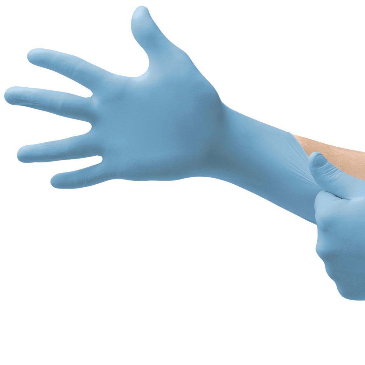 Ansell Large Black Microflex® MidKnight™ XTRA 6.3 mil Nitrile Disposable Gloves (Availability restrictions apply.)